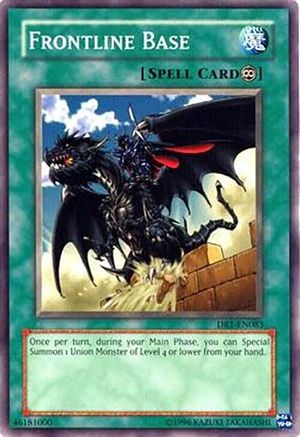 Frontline Base (DR1-EN083) - Dark Revelation Volume 1 Unlimited Dark Revelation Volume 1 Yugioh Single Squirtle Squad Card Shop.