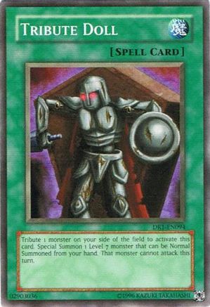 Tribute Doll (DR1-EN094) - Dark Revelation Volume 1 Unlimited Dark Revelation Volume 1 Yugioh Single Squirtle Squad Card Shop.