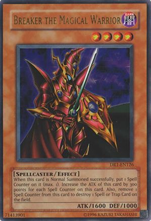 Breaker the Magical Warrior (DR1-EN126) - Dark Revelation Volume 1 Unlimited Dark Revelation Volume 1 Yugioh Single Squirtle Squad Card Shop.