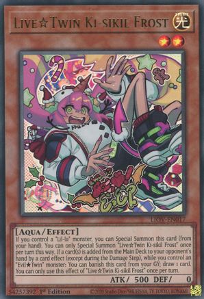 Live Twin Ki-sikil Frost (LIOV-EN017) - Lightning Overdrive 1st Edition Lightning Overdrive Yugioh Single Squirtle Squad Card Shop.