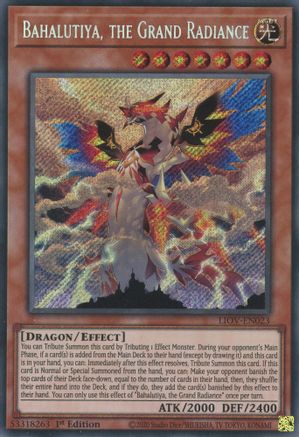 Bahalutiya, the Grand Radiance (LIOV-EN023) - Lightning Overdrive 1st Edition Lightning Overdrive Yugioh Single Squirtle Squad Card Shop.