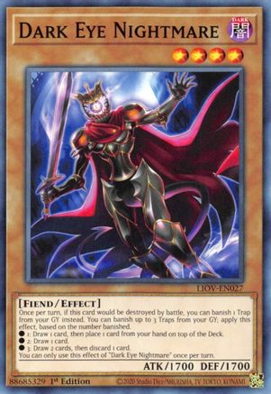 Dark Eye Nightmare (LIOV-EN027) - Lightning Overdrive 1st Edition Lightning Overdrive Yugioh Single Squirtle Squad Card Shop.