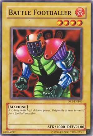 Battle Footballer (DR1-EN163) - Dark Revelation Volume 1 Unlimited Dark Revelation Volume 1 Yugioh Single Squirtle Squad Card Shop.
