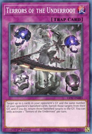 Terrors of the Underroot (LIOV-EN085) - Lightning Overdrive 1st Edition Lightning Overdrive Yugioh Single Squirtle Squad Card Shop.