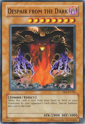 Despair from the Dark (DR1-EN185) - Dark Revelation Volume 1 Unlimited Dark Revelation Volume 1 Yugioh Single Squirtle Squad Card Shop.