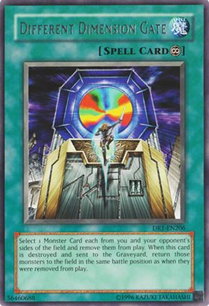 Different Dimension Gate (DR1-EN206) - Dark Revelation Volume 1 Unlimited Dark Revelation Volume 1 Yugioh Single Squirtle Squad Card Shop.