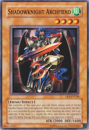 Shadowknight Archfiend (DR1-EN230) - Dark Revelation Volume 1 Unlimited Dark Revelation Volume 1 Yugioh Single Squirtle Squad Card Shop.
