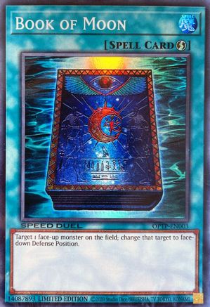 Book of Moon (OPTP-EN003) - Miscellaneous Promotional Cards Limited Miscellaneous Promotional Cards Yugioh Single Squirtle Squad Card Shop.
