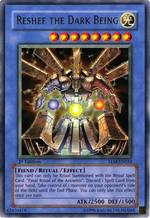 Reshef the Dark Being (TLM-EN033) - The Lost Millennium Unlimited The Lost Millennium Yugioh Single Squirtle Squad Card Shop.