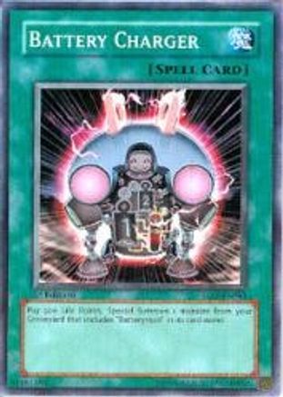 Battery Charger (TLM-EN041) - The Lost Millennium Unlimited The Lost Millennium Yugioh Single Squirtle Squad Card Shop.