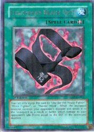 Legendary Black Belt (TLM-EN045) - The Lost Millennium 1st Edition The Lost Millennium Yugioh Single Squirtle Squad Card Shop.