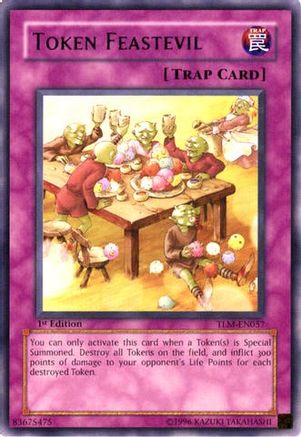 Token Feastevil (TLM-EN057) - The Lost Millennium 1st Edition The Lost Millennium Yugioh Single Squirtle Squad Card Shop.