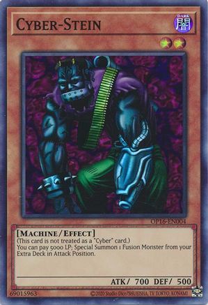 Cyber-Stein (OP16-EN004) - OTS Tournament Pack 16 Unlimited OTS Tournament Pack 16 Yugioh Single Squirtle Squad Card Shop.