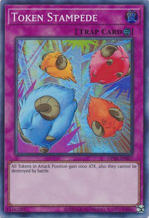 Token Stampede (OP16-EN007) - OTS Tournament Pack 16 Unlimited OTS Tournament Pack 16 Yugioh Single Squirtle Squad Card Shop.