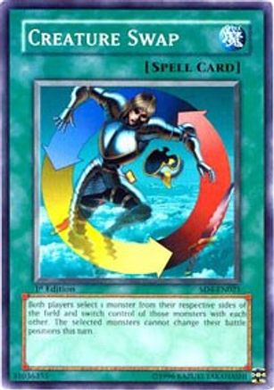 Creature Swap (SD4-EN021) - Structure Deck: Fury from the Deep 1st Edition Structure Deck: Fury from the Deep Yugioh Single Squirtle Squad Card Shop.