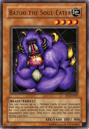 Bazoo the Soul-Eater (TP5-EN007) - Tournament Pack 5 Unlimited Tournament Pack 5 Yugioh Single Squirtle Squad Card Shop.