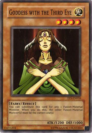 Goddess with the Third Eye (TP5-EN010) - Tournament Pack 5 Unlimited Tournament Pack 5 Yugioh Single Squirtle Squad Card Shop.