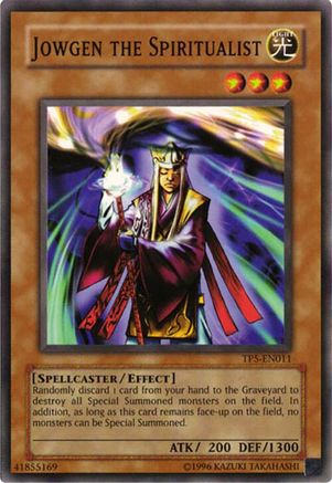 Jowgen the Spiritualist (TP5-EN011) - Tournament Pack 5 Unlimited Tournament Pack 5 Yugioh Single Squirtle Squad Card Shop.
