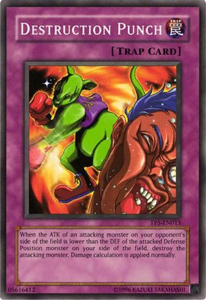 Destruction Punch (TP5-EN013) - Tournament Pack 5 Unlimited Tournament Pack 5 Yugioh Single Squirtle Squad Card Shop.