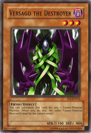 Versago the Destroyer (TP5-EN015) - Tournament Pack 5 Unlimited Tournament Pack 5 Yugioh Single Squirtle Squad Card Shop.