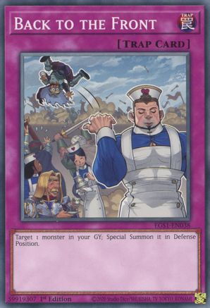 Back to the Front (EGS1-EN038) - Egyptian God Deck: Slifer the Sky Dragon Unlimited Egyptian God Deck: Slifer the Sky Dragon Yugioh Single Squirtle Squad Card Shop.