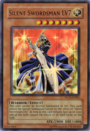 Silent Swordsman LV7 (WC5-EN001) - World Championship 2005: 7 Trials to Glory Limited World Championship 2005: 7 Trials to Glory Yugioh Single Squirtle Squad Card Shop.