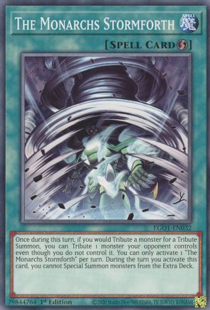 The Monarchs Stormforth (EGO1-EN032) - Egyptian God Deck: Obelisk the Tormentor Unlimited Egyptian God Deck: Obelisk the Tormentor Yugioh Single Squirtle Squad Card Shop.