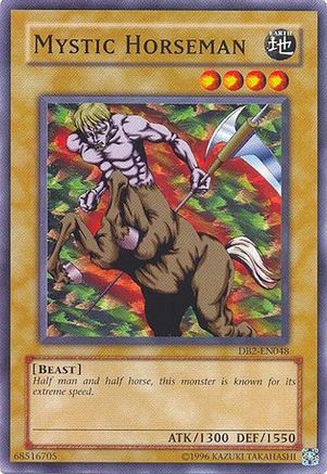 Mystic Horseman (DB2-EN048) - Dark Beginning 2 Unlimited Dark Beginning 2 Yugioh Single Squirtle Squad Card Shop.