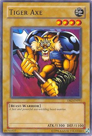 Tiger Axe (DB2-EN091) - Dark Beginning 2 Unlimited Dark Beginning 2 Yugioh Single Squirtle Squad Card Shop.
