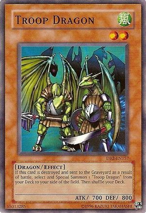 Troop Dragon (DB2-EN157) - Dark Beginning 2 Unlimited Dark Beginning 2 Yugioh Single Squirtle Squad Card Shop.