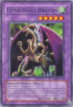 Fiend Skull Dragon (DB2-EN154) - Dark Beginning 2 Unlimited Dark Beginning 2 Yugioh Single Squirtle Squad Card Shop.