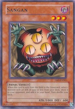 Sangan (DB2-EN042) - Dark Beginning 2 Unlimited Dark Beginning 2 Yugioh Single Squirtle Squad Card Shop.
