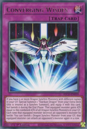 Converging Wishes (KICO-EN059) - King's Court 1st Edition King's Court Yugioh Single Squirtle Squad Card Shop.