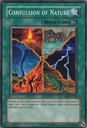 Convulsion of Nature (DB2-EN193) - Dark Beginning 2 Unlimited Dark Beginning 2 Yugioh Single Squirtle Squad Card Shop.
