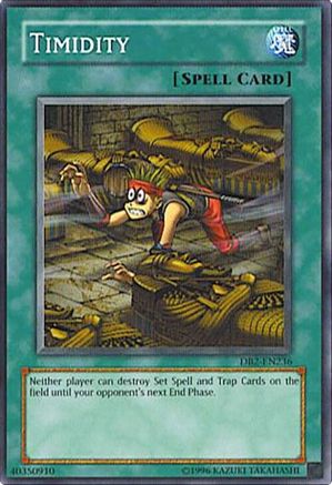 Timidity (DB2-EN236) - Dark Beginning 2 Unlimited Dark Beginning 2 Yugioh Single Squirtle Squad Card Shop.
