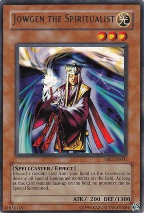 Jowgen the Spiritualist (DB2-EN001) - Dark Beginning 2 Unlimited Dark Beginning 2 Yugioh Single Squirtle Squad Card Shop.