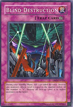 Blind Destruction (DB2-EN019) - Dark Beginning 2 Unlimited Dark Beginning 2 Yugioh Single Squirtle Squad Card Shop.