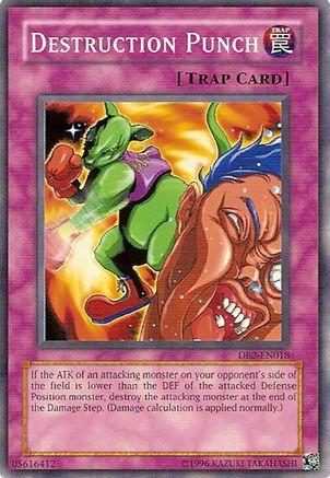 Destruction Punch (DB2-EN018) - Dark Beginning 2 Unlimited Dark Beginning 2 Yugioh Single Squirtle Squad Card Shop.