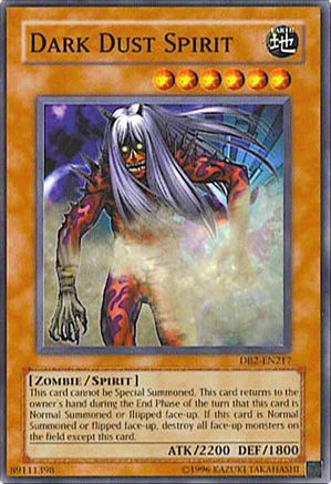 Dark Dust Spirit (DB2-EN217) - Dark Beginning 2 Unlimited