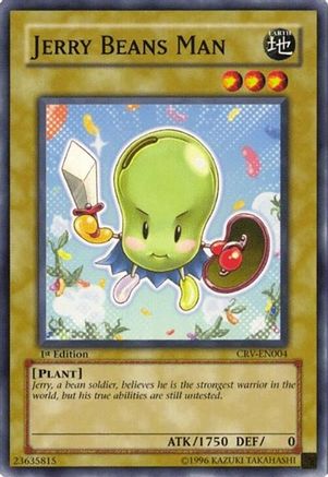 Jerry Beans Man (CRV-EN004) - Cybernetic Revolution 1st Edition Cybernetic Revolution Yugioh Single Squirtle Squad Card Shop.