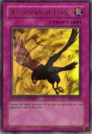Windstorm of Etaqua (EU) (SOI-ENSE3) - Shadow of Infinity Limited Shadow of Infinity Yugioh Single Squirtle Squad Card Shop.