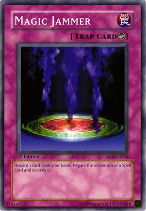 Magic Jammer (SD5-EN034) - Structure Deck: Warrior's Triumph 1st Edition Structure Deck: Warrior's Triumph Yugioh Single Squirtle Squad Card Shop.