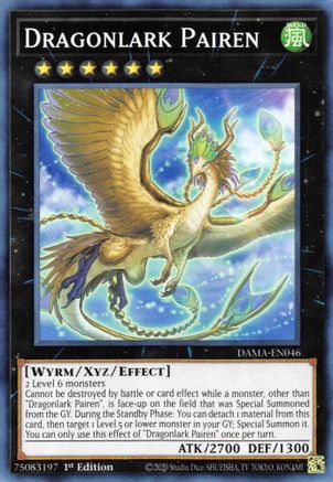 Dragonlark Pairen (DAMA-EN046) - Dawn of Majesty 1st Edition Dawn of Majesty Yugioh Single Squirtle Squad Card Shop.