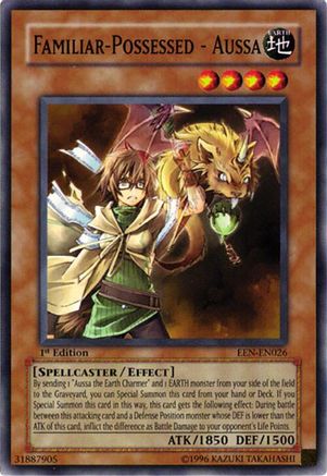 Familiar-Possessed - Aussa (EEN-EN026) - Elemental Energy Unlimited Elemental Energy Yugioh Single Squirtle Squad Card Shop.