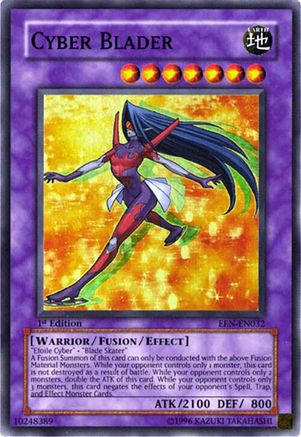 Cyber Blader (EEN-EN032) - Elemental Energy 1st Edition Elemental Energy Yugioh Single Squirtle Squad Card Shop.