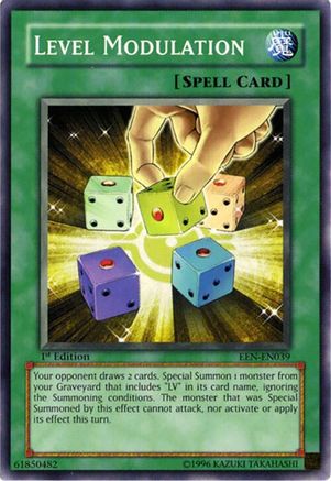 Level Modulation (EEN-EN039) - Elemental Energy 1st Edition Elemental Energy Yugioh Single Squirtle Squad Card Shop.