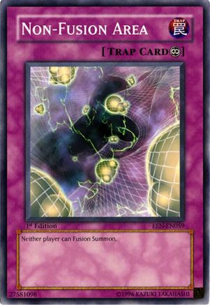 Non-Fusion Area (EEN-EN059) - Elemental Energy 1st Edition Elemental Energy Yugioh Single Squirtle Squad Card Shop.