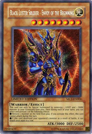 Black Luster Soldier - Envoy of the Beginning (MC2-EN004) - Master Collection Volume 2 Limited Master Collection Volume 2 Yugioh Single Squirtle Squad Card Shop.