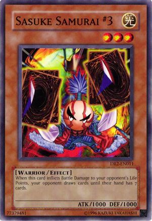 Sasuke Samurai #3 (DR2-EN011) - Dark Revelation Volume 2 Unlimited Dark Revelation Volume 2 Yugioh Single Squirtle Squad Card Shop.