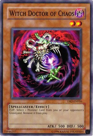 Witch Doctor of Chaos (DR2-EN016) - Dark Revelation Volume 2 Unlimited Dark Revelation Volume 2 Yugioh Single Squirtle Squad Card Shop.
